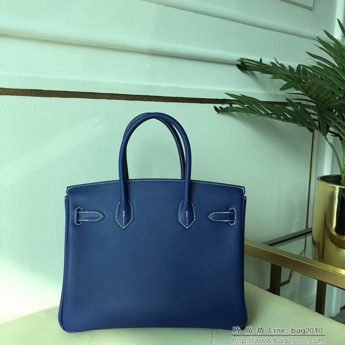 HERMES愛馬仕 鉑金包 Birkin 百分百老工匠 法國進口蠟線 純手工製作 時尚高端手提包  Ama1283